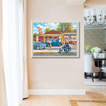 Load image into Gallery viewer, Car Scenery - Full Drill Round Drill - 40x30cm