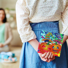 Load image into Gallery viewer, 4pcs/Set-Halloween-Diamond Greeting Cards