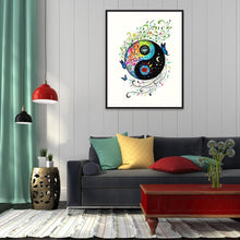 Load image into Gallery viewer, Sun Moon - Full Drill Round Drill - 30x40cm