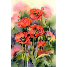 Load image into Gallery viewer, Flowers - Full Drill Round Drill - 30x40cm