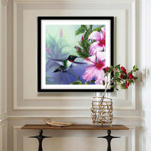 Load image into Gallery viewer, Flowers Bird  - Full Drill Round Drill - 30x30cm