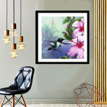 Load image into Gallery viewer, Flowers Bird  - Full Drill Round Drill - 30x30cm