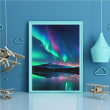 Load image into Gallery viewer, Aurora Scenery - Full Drill Round Drill - 40x30cm