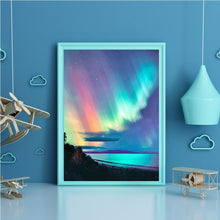 Load image into Gallery viewer, Aurora Scenery - Full Drill Round Drill - 40x30cm