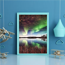 Load image into Gallery viewer, Aurora Scenery - Full Drill Round Drill - 40x30cm