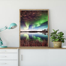 Load image into Gallery viewer, Aurora Scenery - Full Drill Round Drill - 40x30cm