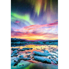 Load image into Gallery viewer, Aurora Scenery - Full Drill Round Drill - 40x30cm