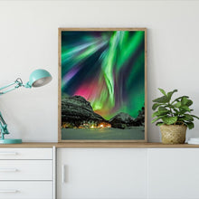 Load image into Gallery viewer, Aurora Scenery - Full Drill Round Drill - 40x30cm