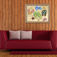 Load image into Gallery viewer, Ocean Beach - Full Drill Round Drill - 40x30cm