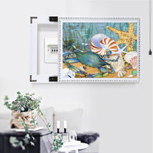 Load image into Gallery viewer, Ocean Beach - Full Drill Round Drill - 40x30cm