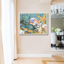 Load image into Gallery viewer, Ocean Beach - Full Drill Round Drill - 40x30cm