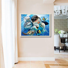 Load image into Gallery viewer, Ocean Beach - Full Drill Round Drill - 40x30cm