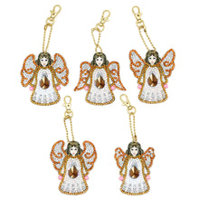 Load image into Gallery viewer, 5pcs Angel DIY Keychain