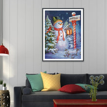 Load image into Gallery viewer, Snowman  - Full Drill Round Drill - 30x40cm