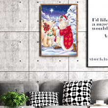 Load image into Gallery viewer, Santa Claus Animal  - Full Drill Round Drill - 40x30cm