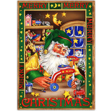 Load image into Gallery viewer, Santa Claus Animal  - Full Drill Round Drill - 40x30cm