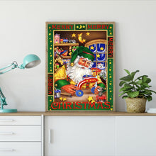 Load image into Gallery viewer, Santa Claus Animal  - Full Drill Round Drill - 40x30cm