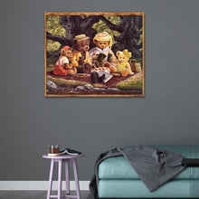 Load image into Gallery viewer, Bear - Full Drill Round Drill - 35x30cm