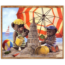 Load image into Gallery viewer, Bear - Full Drill Round Drill - 35x30cm