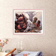 Load image into Gallery viewer, Bear - Full Drill Round Drill - 35x30cm