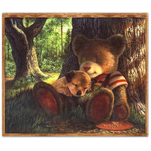 Load image into Gallery viewer, Bear - Full Drill Round Drill - 35x30cm