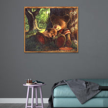 Load image into Gallery viewer, Bear - Full Drill Round Drill - 35x30cm