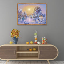 Load image into Gallery viewer, Snow Scenery  - Full Drill Round Drill - 40x30cm