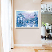 Load image into Gallery viewer, Snow Scenery  - Full Drill Round Drill - 40x30cm