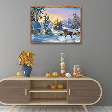 Load image into Gallery viewer, Snow Scenery  - Full Drill Round Drill - 40x30cm