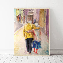 Load image into Gallery viewer, Older Couples - Full Drill Round Drill - 30x40cm