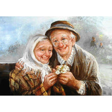 Load image into Gallery viewer, Older Couples - Full Drill Round Drill - 30x40cm