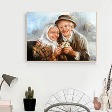 Load image into Gallery viewer, Older Couples - Full Drill Round Drill - 30x40cm