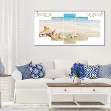 Load image into Gallery viewer, 5pcs Beach - Full Drill Round Drill - 95x45cm