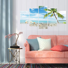 Load image into Gallery viewer, 5pcs Beach - Full Drill Round Drill - 95x45cm