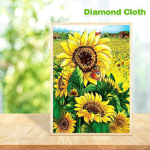 Load image into Gallery viewer, Sunflower - Full Drill Round Drill - 30x40cm