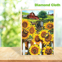 Load image into Gallery viewer, Sunflower - Full Drill Round Drill - 30x40cm