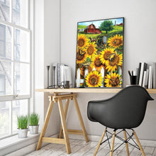 Load image into Gallery viewer, Sunflower - Full Drill Round Drill - 30x40cm
