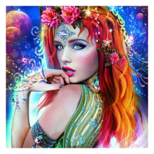 Load image into Gallery viewer, Girl - Full Drill Round Drill - 30x30cm