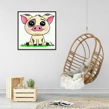 Load image into Gallery viewer, Pig  - Full Drill Round Drill - 30x30cm