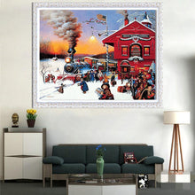 Load image into Gallery viewer, Christmas  - Full Drill Round Drill - 30x40cm