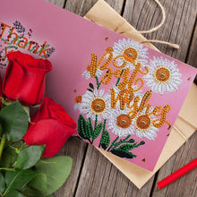 Load image into Gallery viewer, 12pcs Birthday Greeting Card Diamond Painting