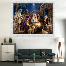 Load image into Gallery viewer, Birth of Jesus - Full Drill Round Drill - 40x30cm