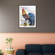 Load image into Gallery viewer, Rooster - Full Drill Round Drill - 30x40cm