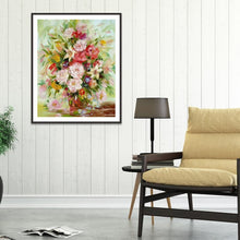 Load image into Gallery viewer, Flowers - Full Drill Round Drill - 30x40cm