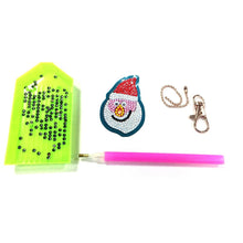 Load image into Gallery viewer, 8pcs Christmas DIY Keychain
