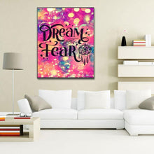 Load image into Gallery viewer, Starry Sky Words - Full Drill Round Drill - 30x40cm