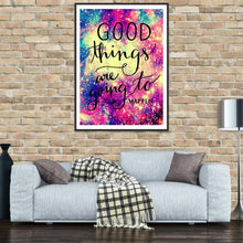 Load image into Gallery viewer, Starry Sky Words - Full Drill Round Drill - 30x40cm