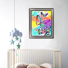 Load image into Gallery viewer, Butterfly  - Full Drill Round Drill - 30x40cm