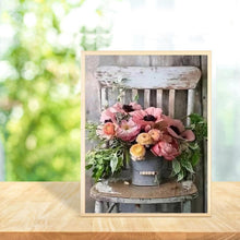 Load image into Gallery viewer, Flower - Full Drill Round Drill - 30x40cm