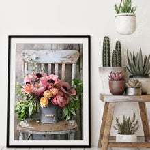 Load image into Gallery viewer, Flower - Full Drill Round Drill - 30x40cm